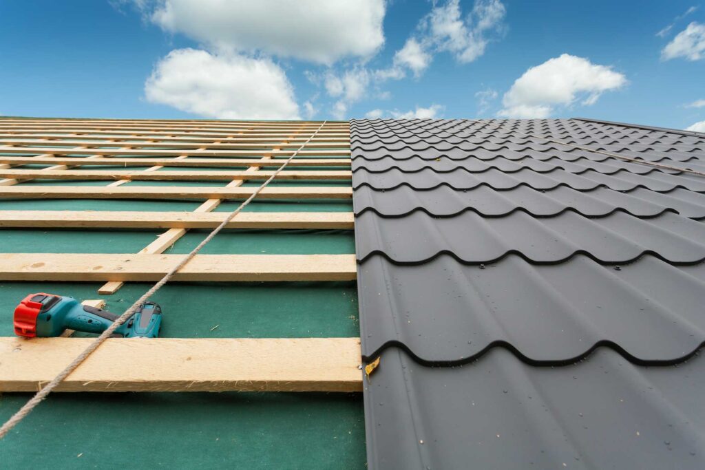 metal roof installation in Austin