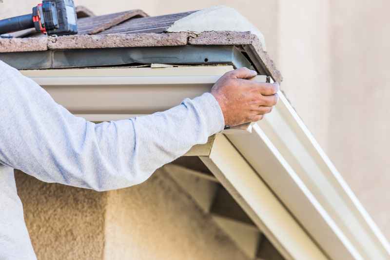 new gutters, home value